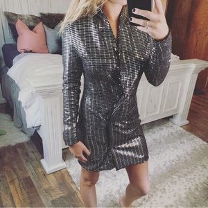 Sequence blazer dress - worn once!